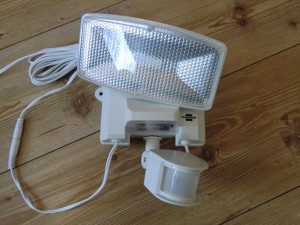 Solar LED Strahler Test - Brennenstuhl SOL80 plus - verdreht